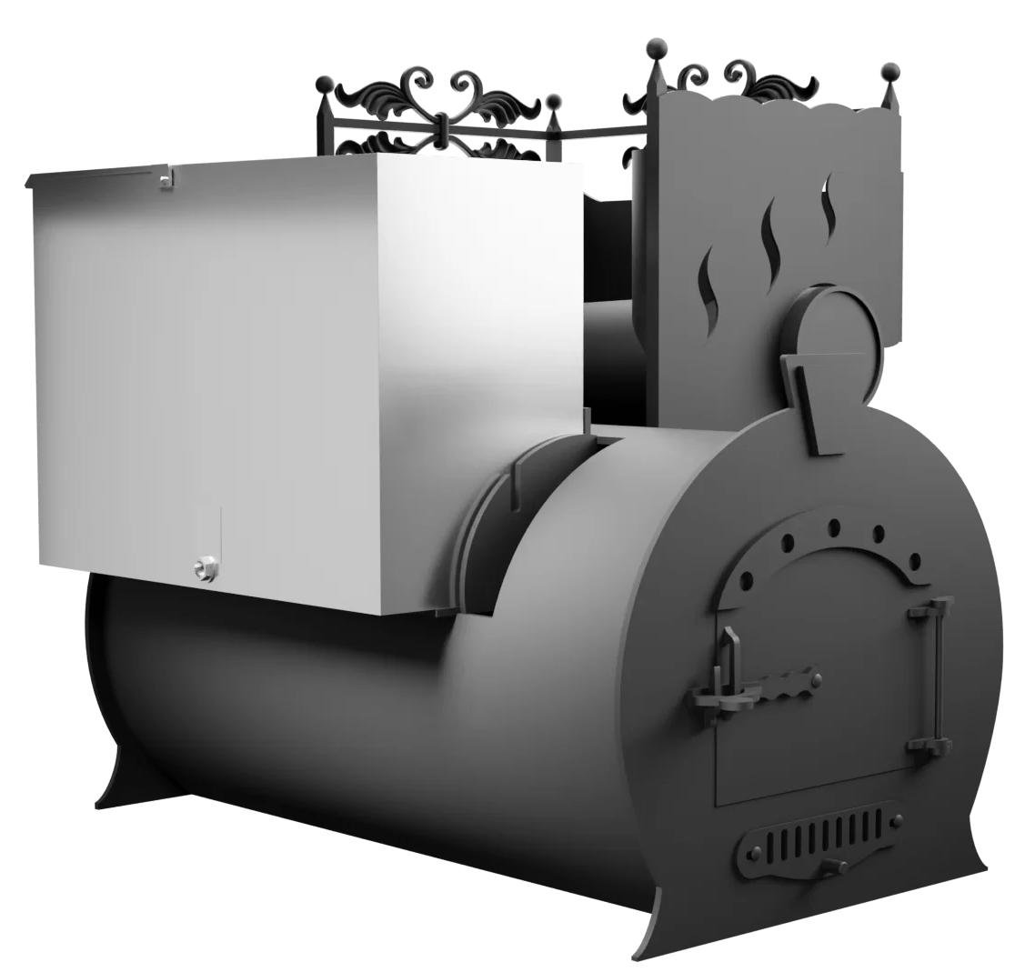 Печь Горыныч 3, каменка с правой стороны фото в Нижнем Новгороде