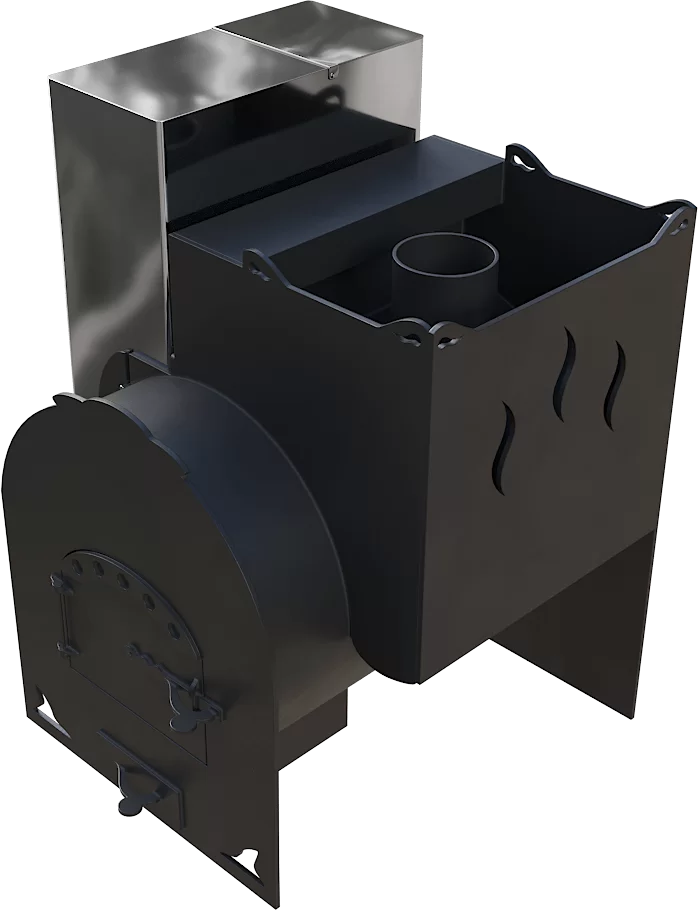 Печь Горыныч Мини, каменка с правой стороны фото в Нижнем Новгороде