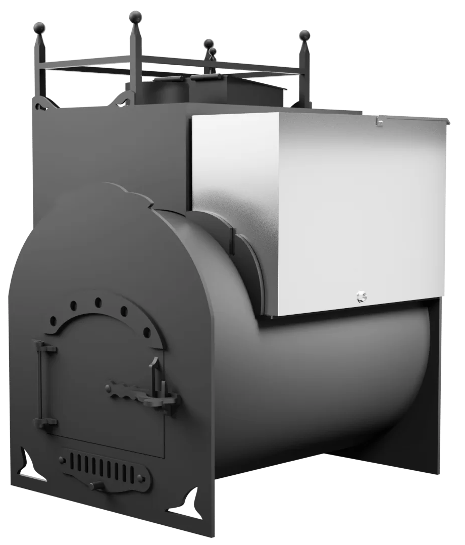 Печь Горыныч Мини, каменка закрытая с левой стороны фото в Нижнем Новгороде