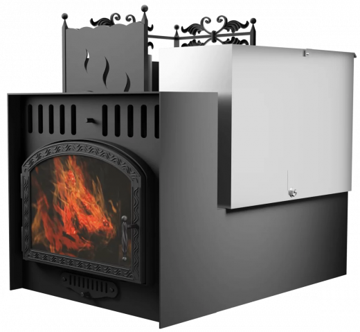 Горыныч 3 СВОП, каменка с левой стороны, большая дверь со стеклом фото в Нижнем Новгороде