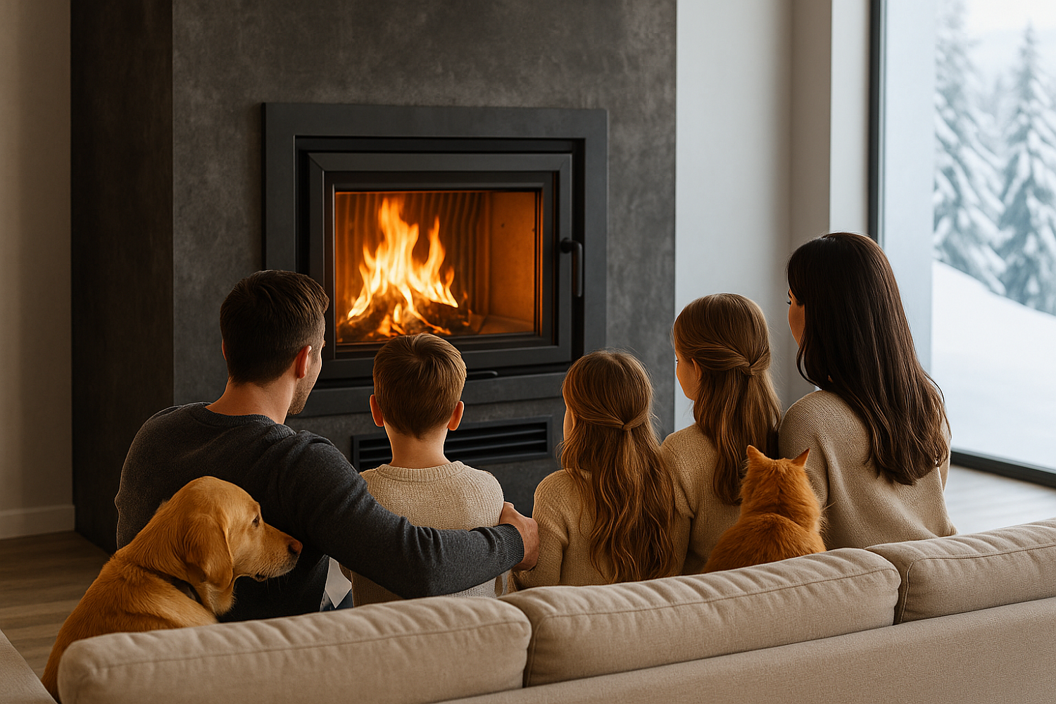 Каминная топка 1С 77/48