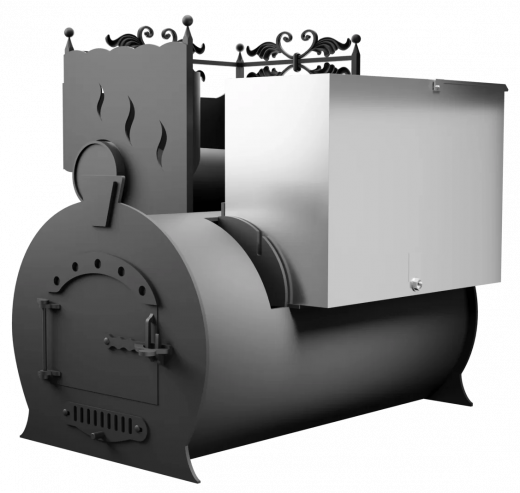 Печь Горыныч 3, каменка с левой стороны фото в Нижнем Новгороде
