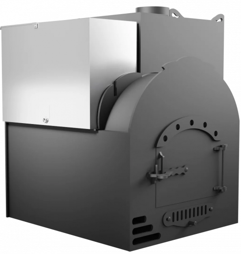 Печь Горыныч Мини, каменка с правой стороны, система воздушного отопления фото в Нижнем Новгороде