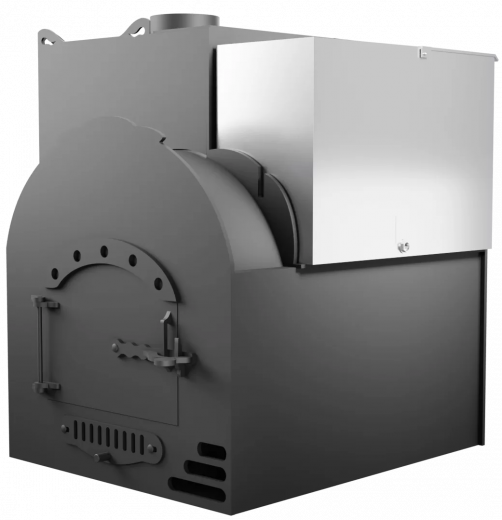Печь Горыныч Мини, каменка с левой стороны, система воздушного отопления фото в Нижнем Новгороде