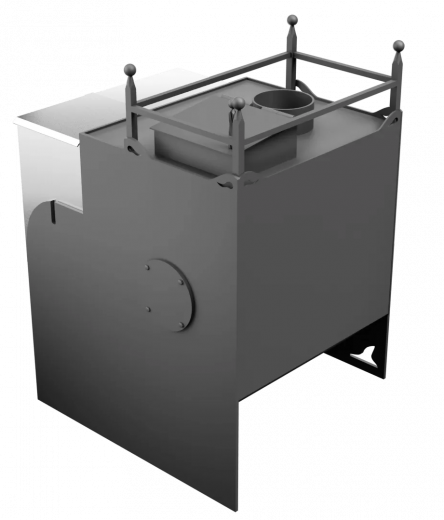 Печь Горыныч Мини, каменка закрытая с левой стороны фото в Нижнем Новгороде